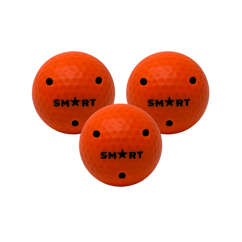 6oz Stickhandling Ball - 3 Pack NEON ORANGE