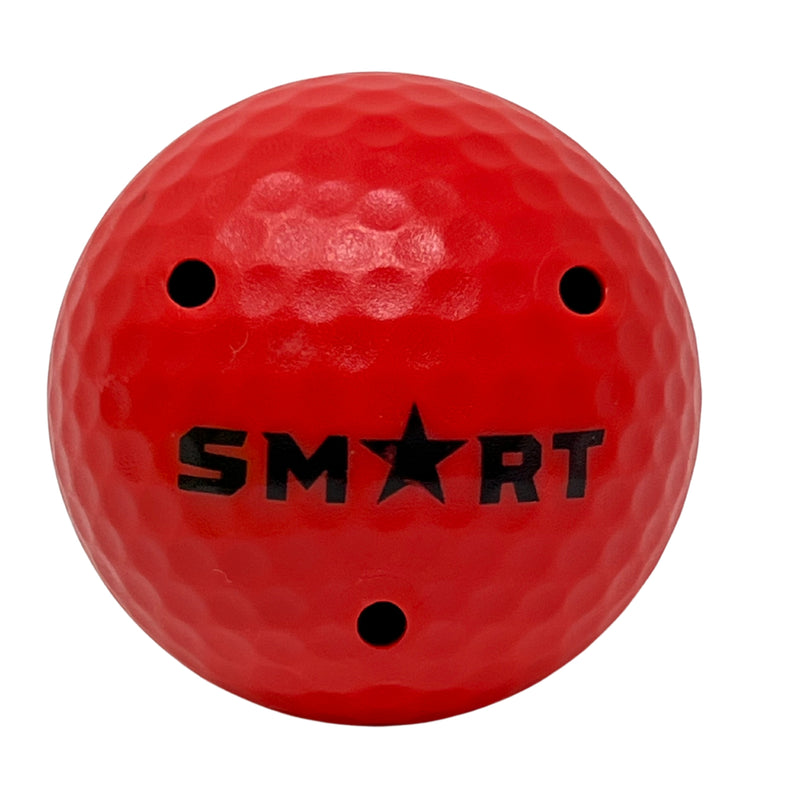 8oz Stickhandling Ball - 3 Pack NEON RED